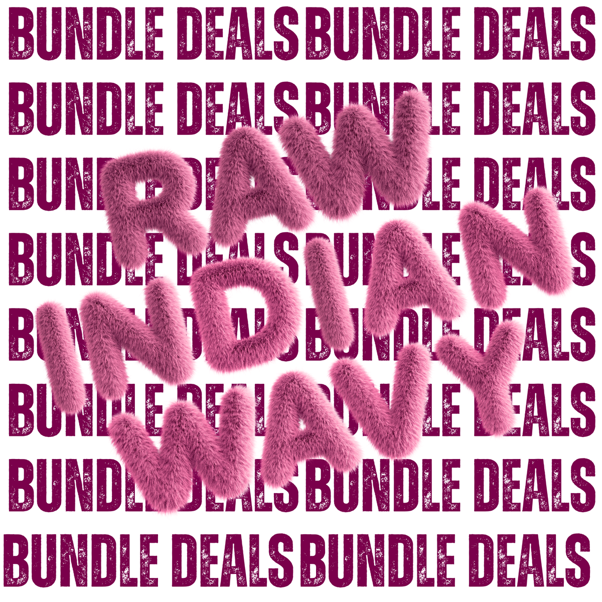 Bundle Deal - Raw Indian Wavy